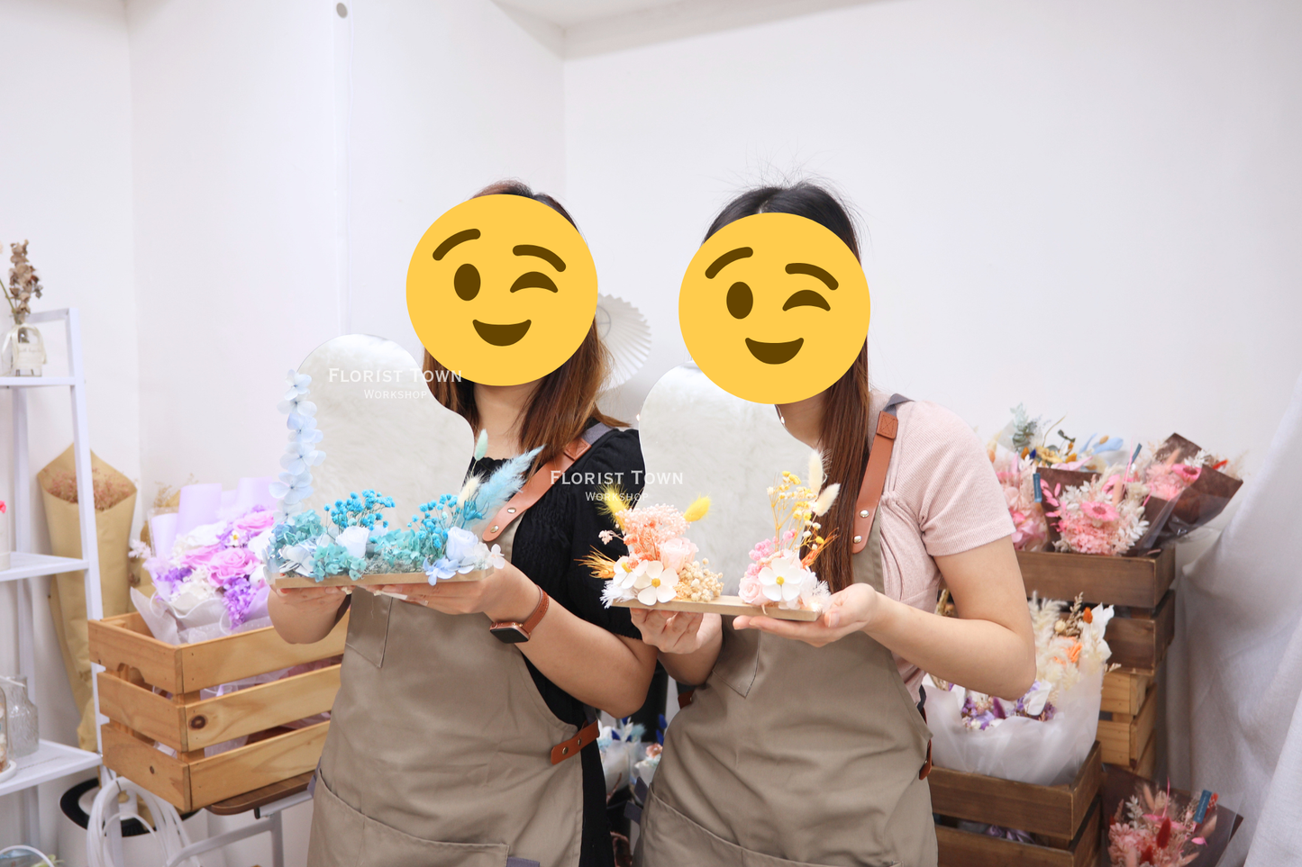 °❀.࿔ ☁️永生花雲朵鏡工作坊 ࿔.❀°