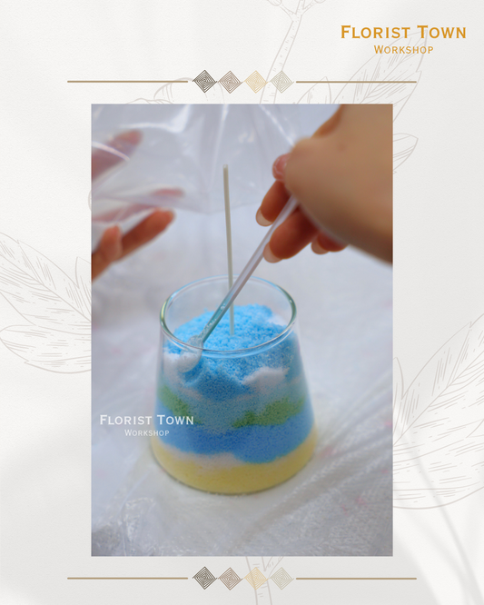 °❀.࿔ 🕯️沙畫香薰蠟燭工作坊 ࿔.❀°