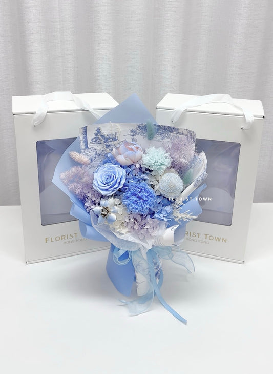 母親節禮盒花束丨韓式夢幻保鮮禮盒花束 M Size