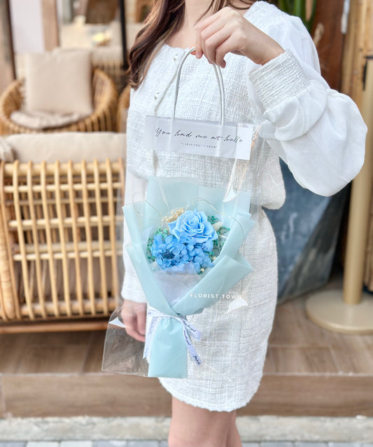 藍玫瑰花束S SIZE
