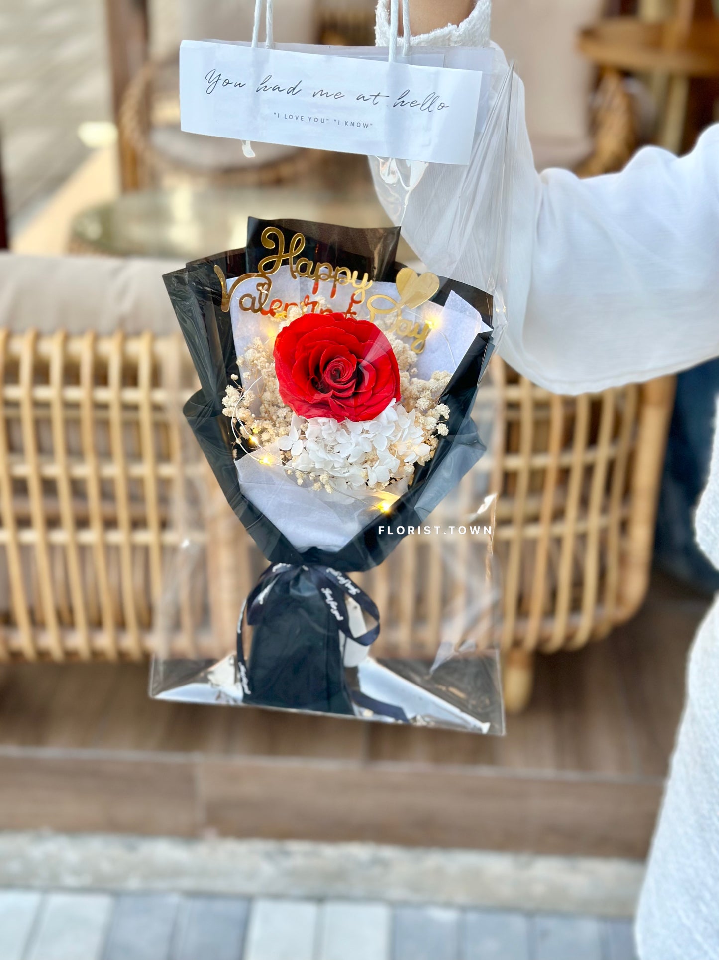 紅玫瑰花束S SIZE