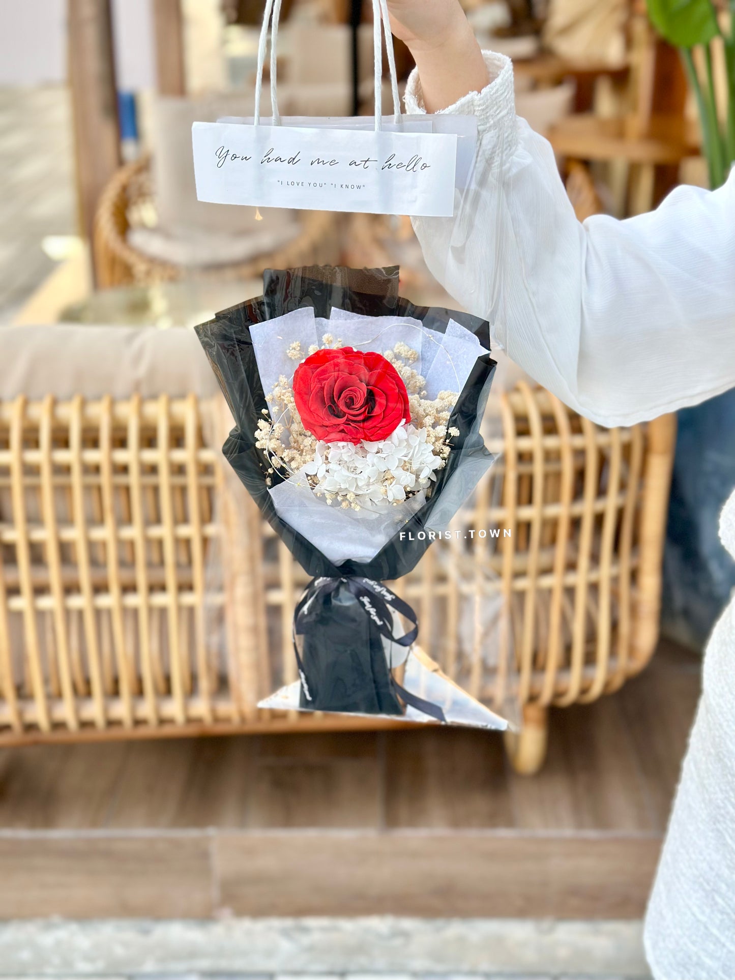 紅玫瑰花束S SIZE