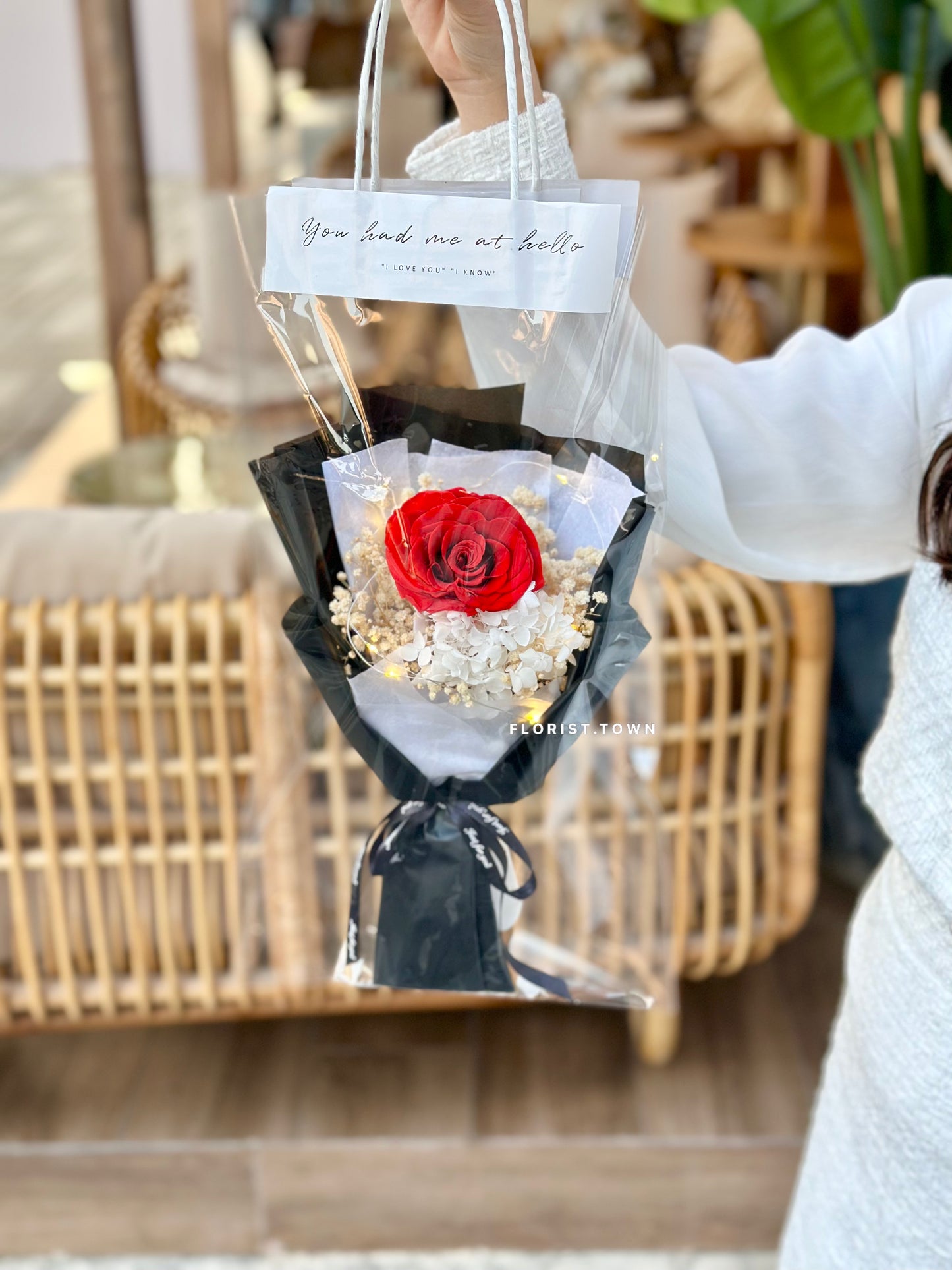 紅玫瑰花束S SIZE
