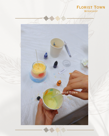 °❀.࿔ 🕯️沙畫香薰蠟燭工作坊 ࿔.❀°