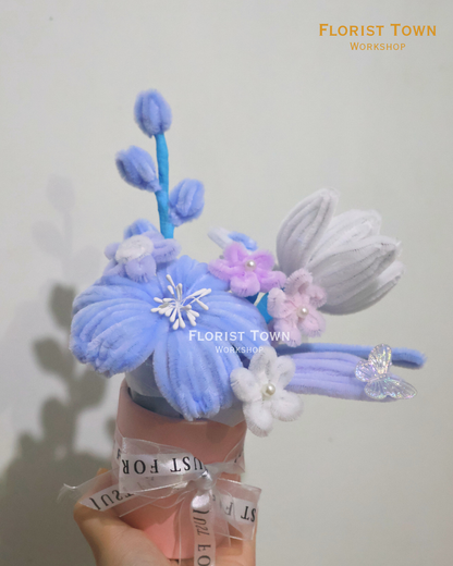 °❀.࿔ ☁️扭扭棒迷你花桶工作坊 ࿔.❀°