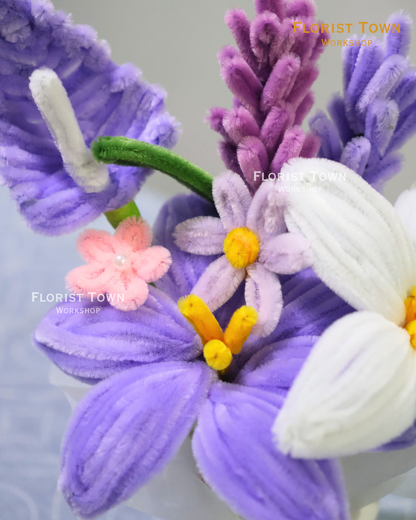 °❀.࿔ ☁️扭扭棒迷你花桶工作坊 ࿔.❀°