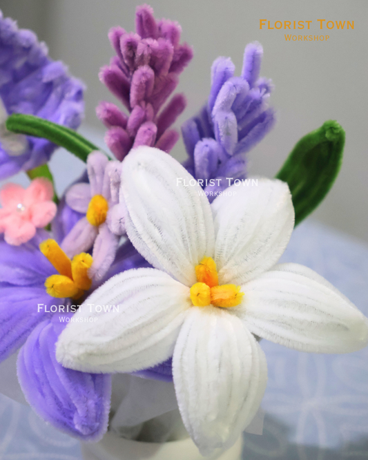 °❀.࿔ ☁️扭扭棒迷你花桶工作坊 ࿔.❀°