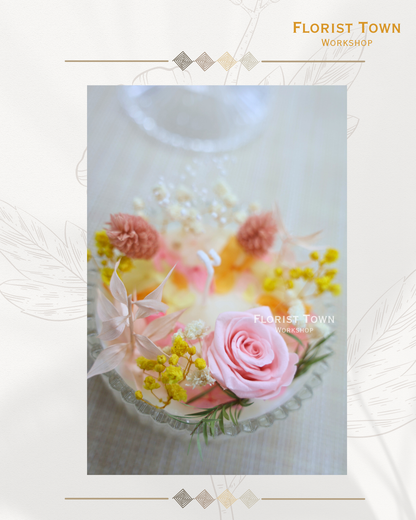 °❀.࿔ ☁️永生花香薰燭檯工作坊 ࿔.❀°