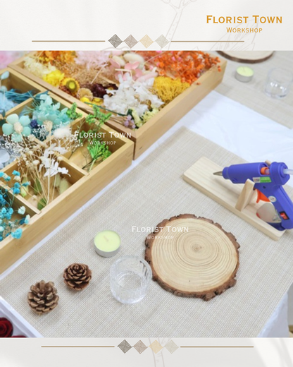 °❀.࿔ ☁️永生花香薰燭檯工作坊 ࿔.❀°