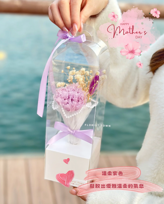 母親節花束丨韓式單支溫柔康乃馨花束