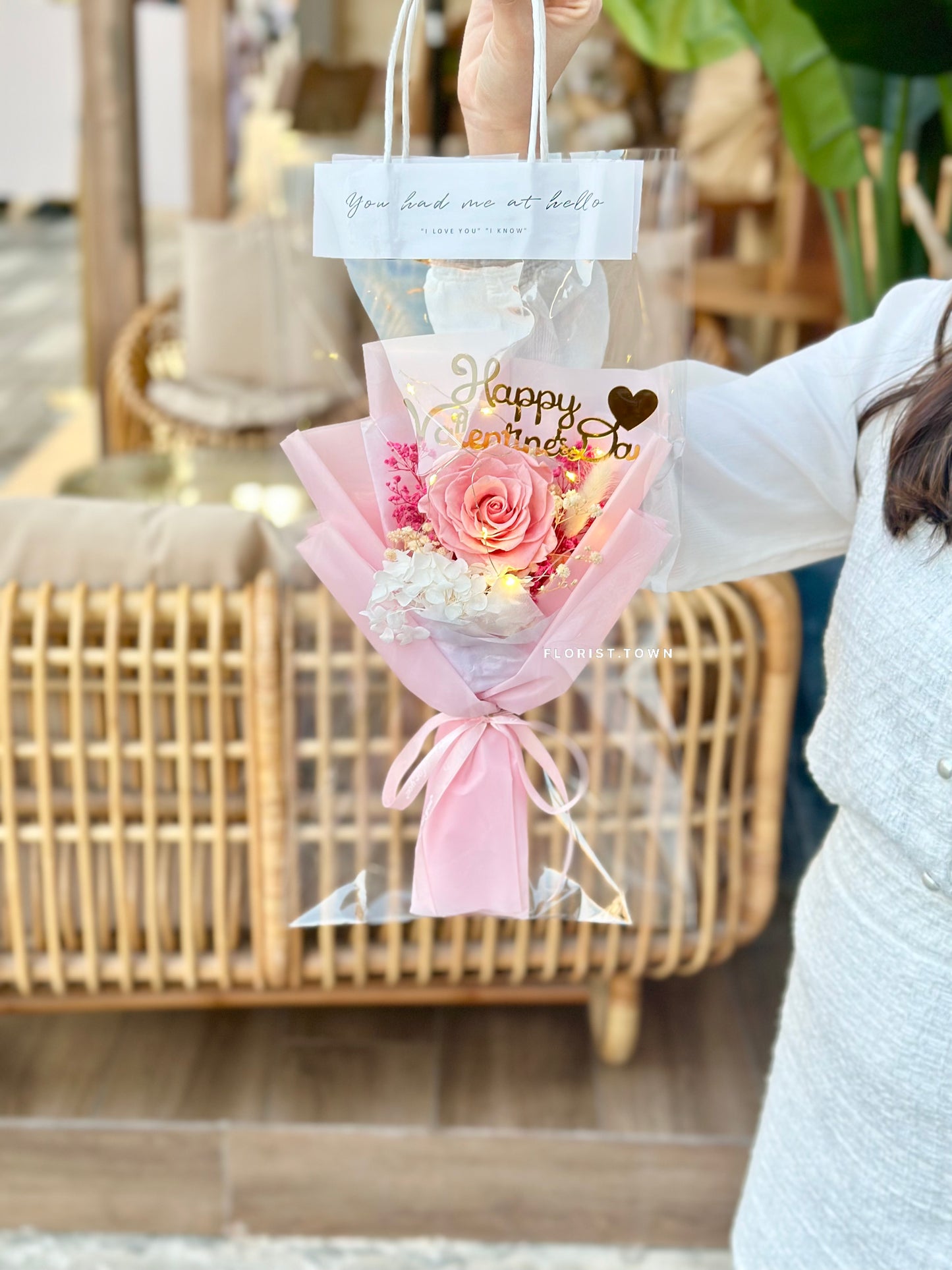 粉玫瑰花束S SIZE